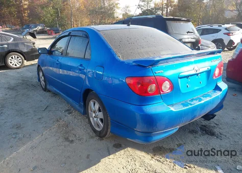 2008 Toyota Corolla S z USA, uszkodzony, nr VIN 2T1BR32E48C909255